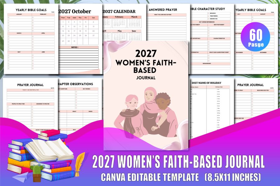 2027 Faith Journal and Prayer Planner