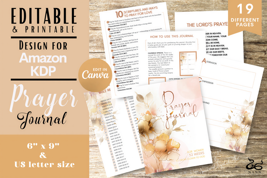 In Bloom Prayer Journal Interior