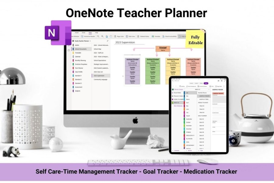OneNote Teacher Planner