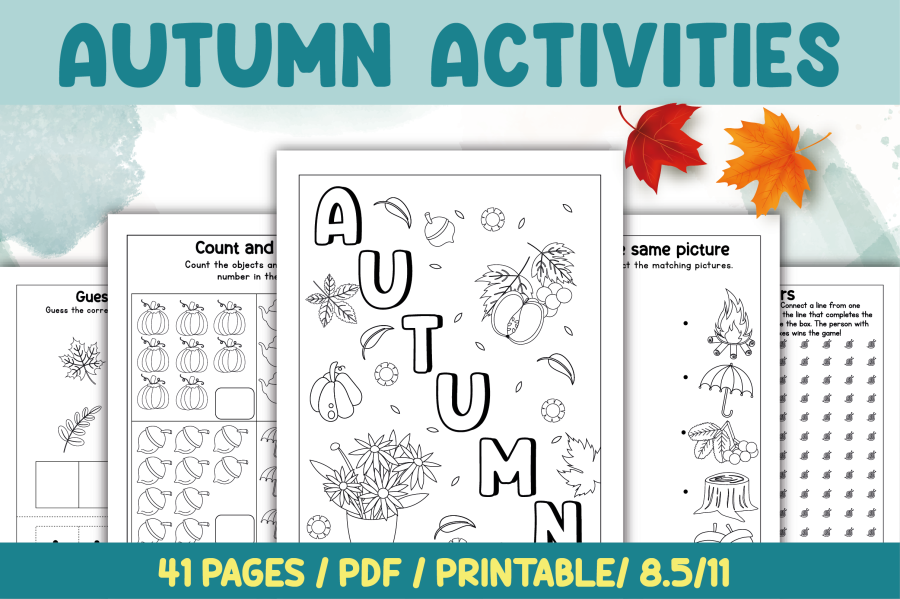 Autumn Activity Book