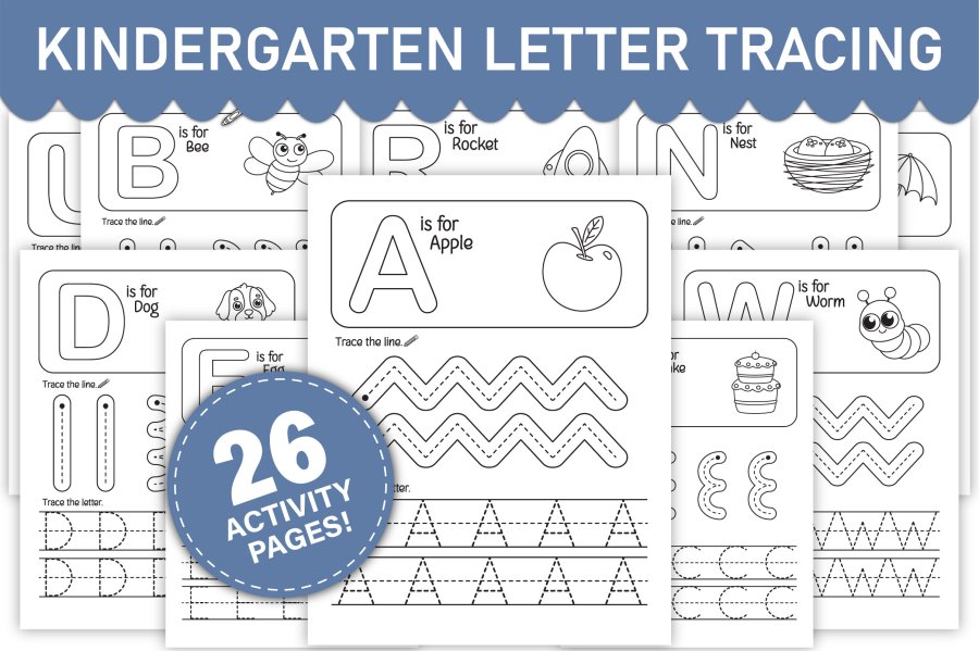 Alphabet Letter Tracing Workbook