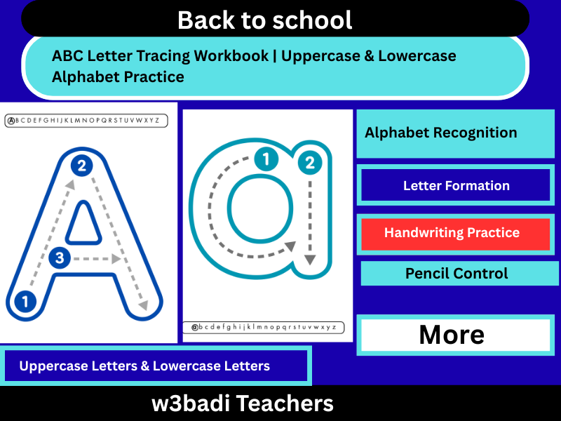 ABC Letter Tracing Workbook