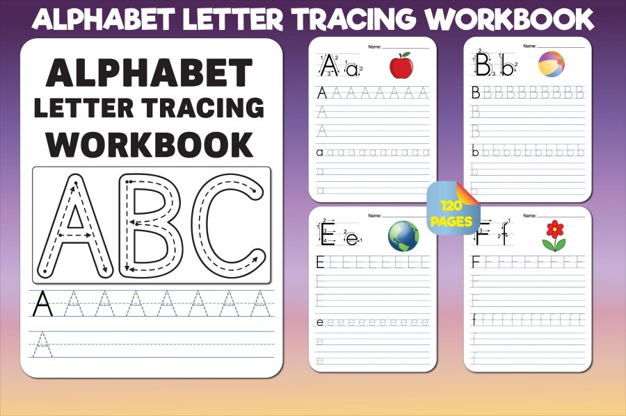 Alphabet Tracing Workbook