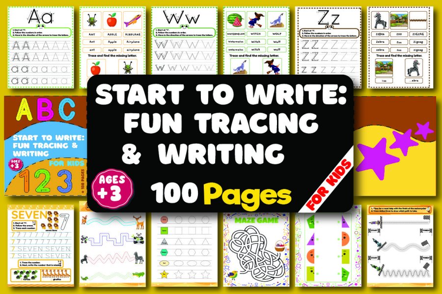 Fun Tracing and Writing Workbook