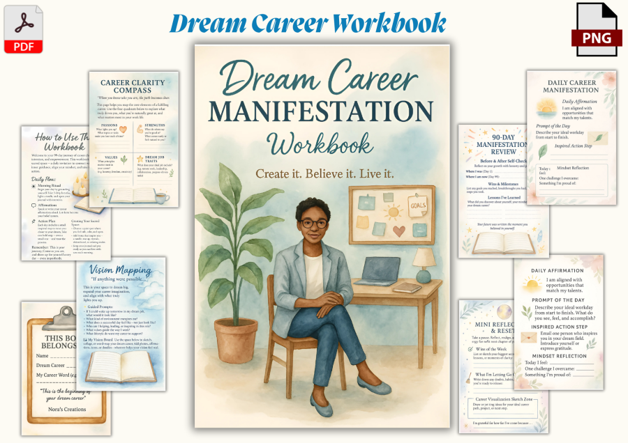 Dream Career Manifestation Workbook