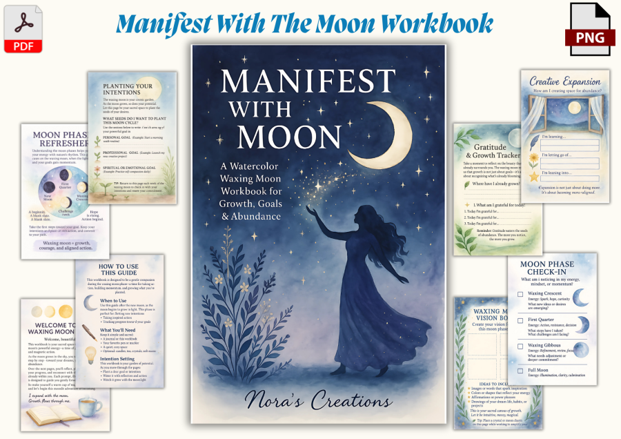 Manifest with the Moon Workbook