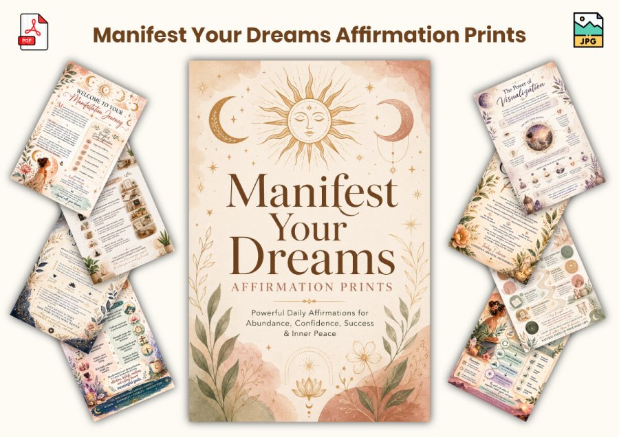 Manifestation Affirmation Workbook