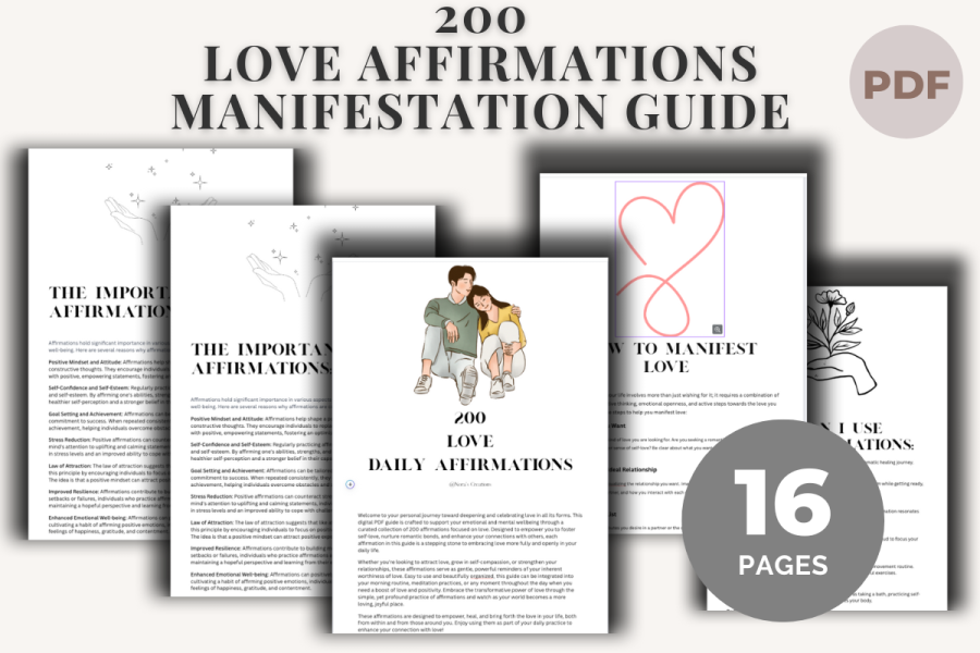 Love Affirmations and Manifestation Guide