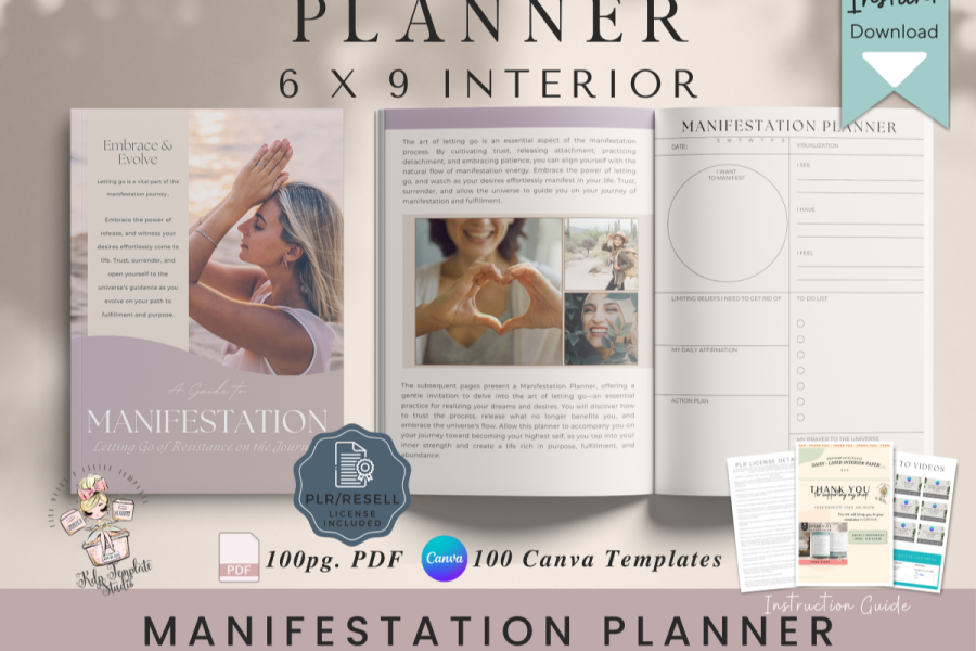 Embrace & Evolve Manifestation Journal