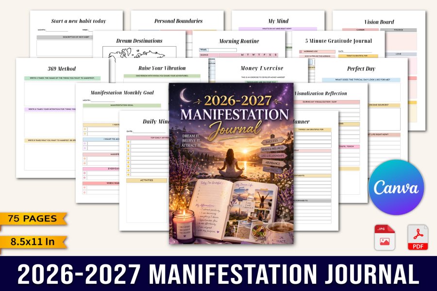 Manifestation Journal Planner