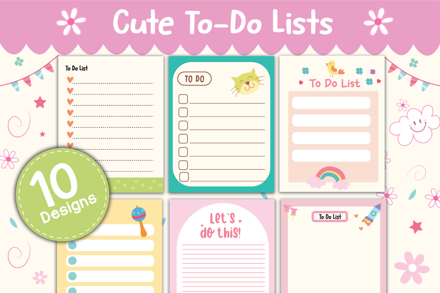 Cute Pastel To-Do List