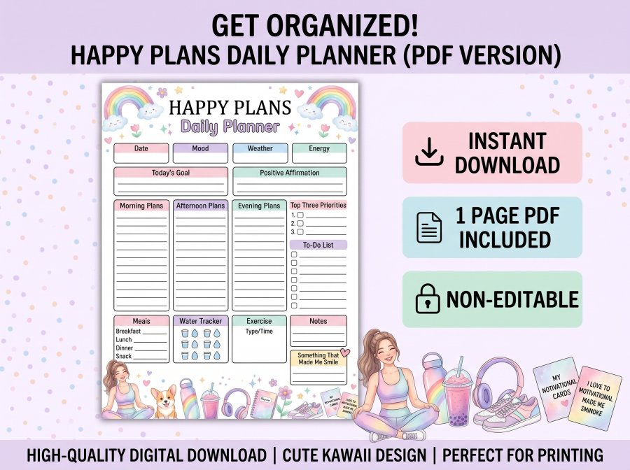 Cute Printable Planner