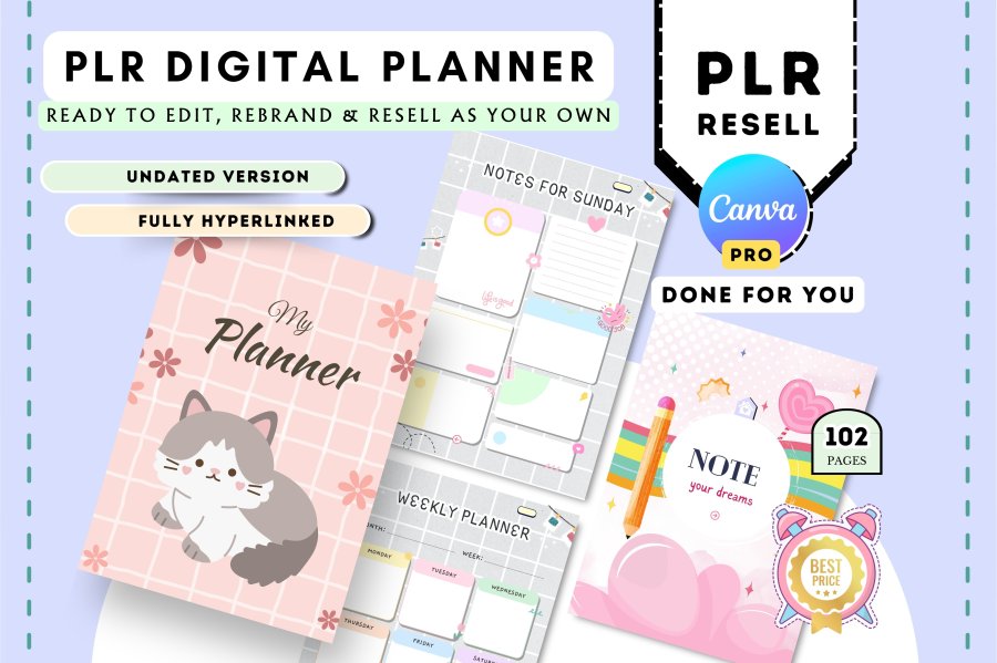 Cute Digital Planner