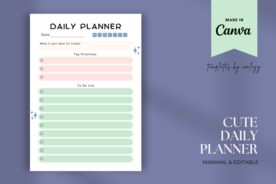 Cute Daily Planner