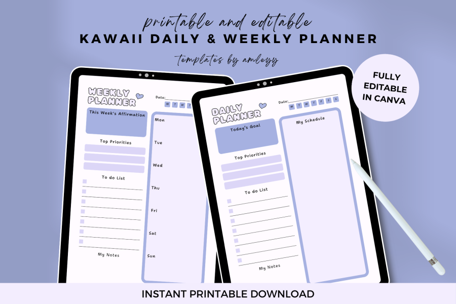 Kawaii Aesthetic Planner