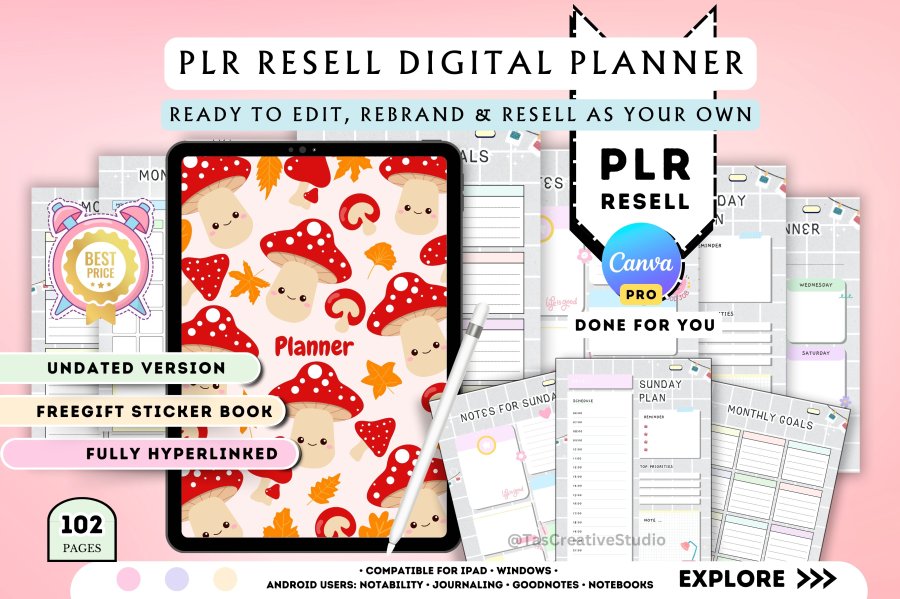 Cute Digital Planner