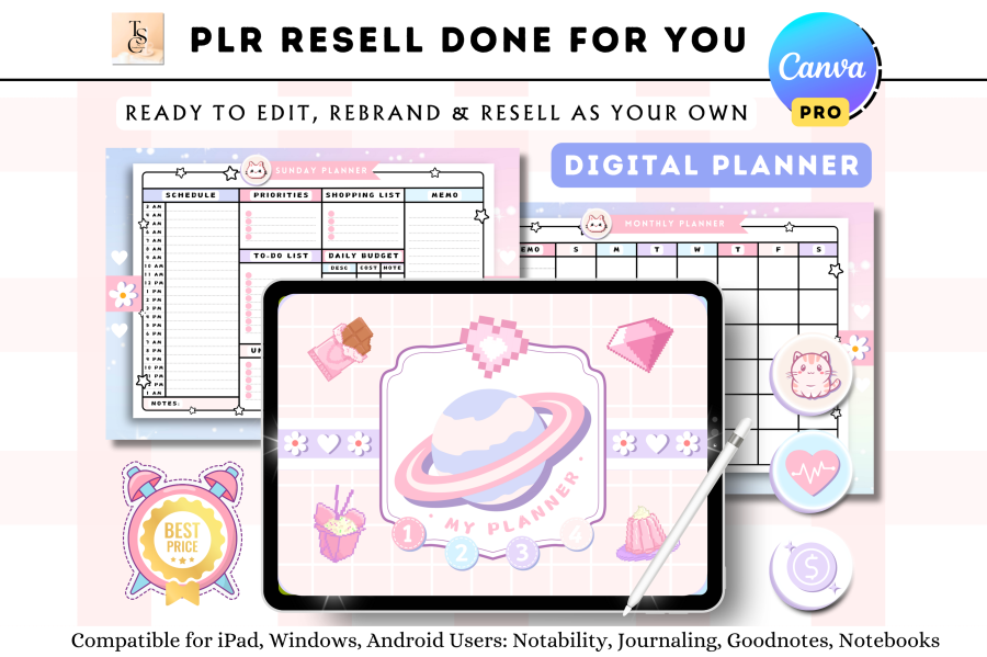 Cute Digital Planner