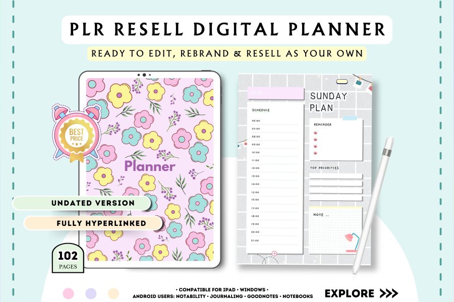 Cute Digital Planner