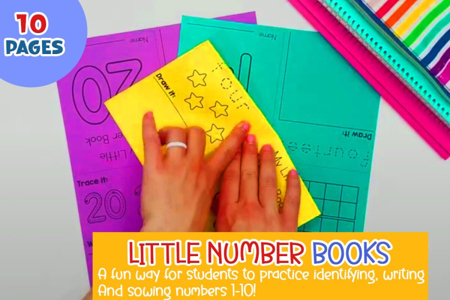 Learning Numbers 1 to 10 Book