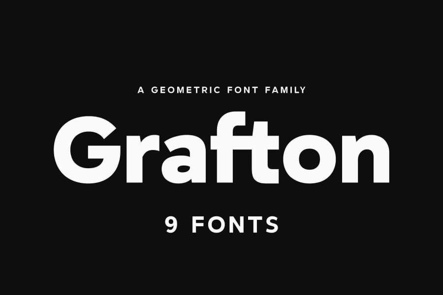 Grafton Geometric Font Family