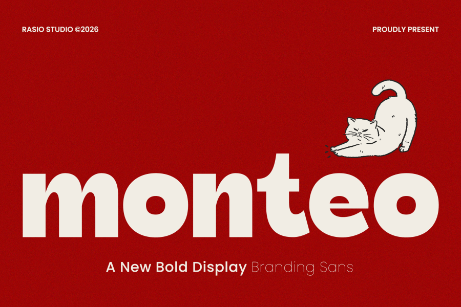 Monteo Bold Sans Serif Font