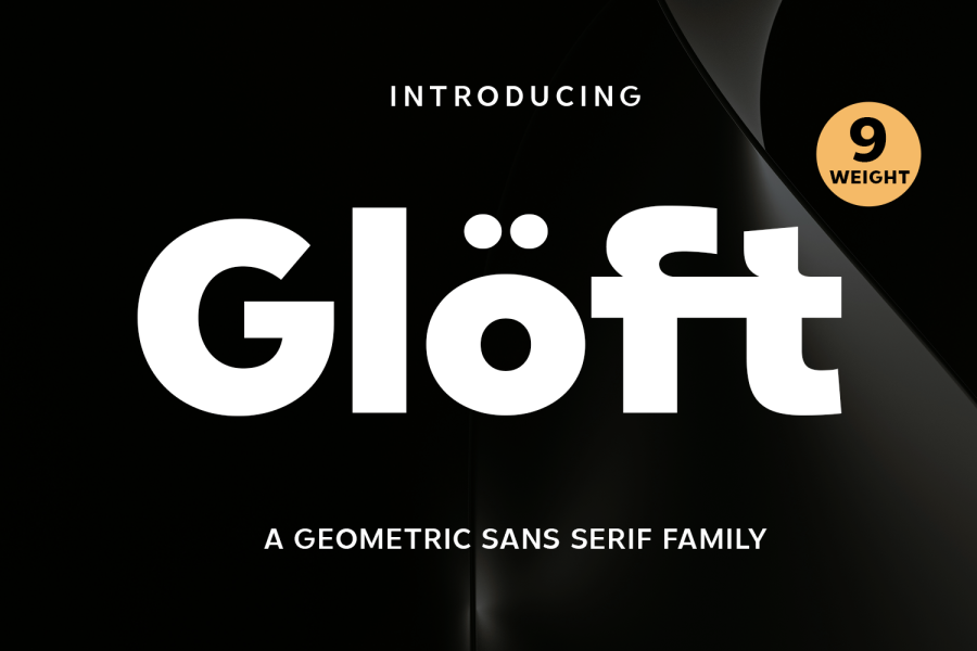 Gloft Geometric Sans Serif Font