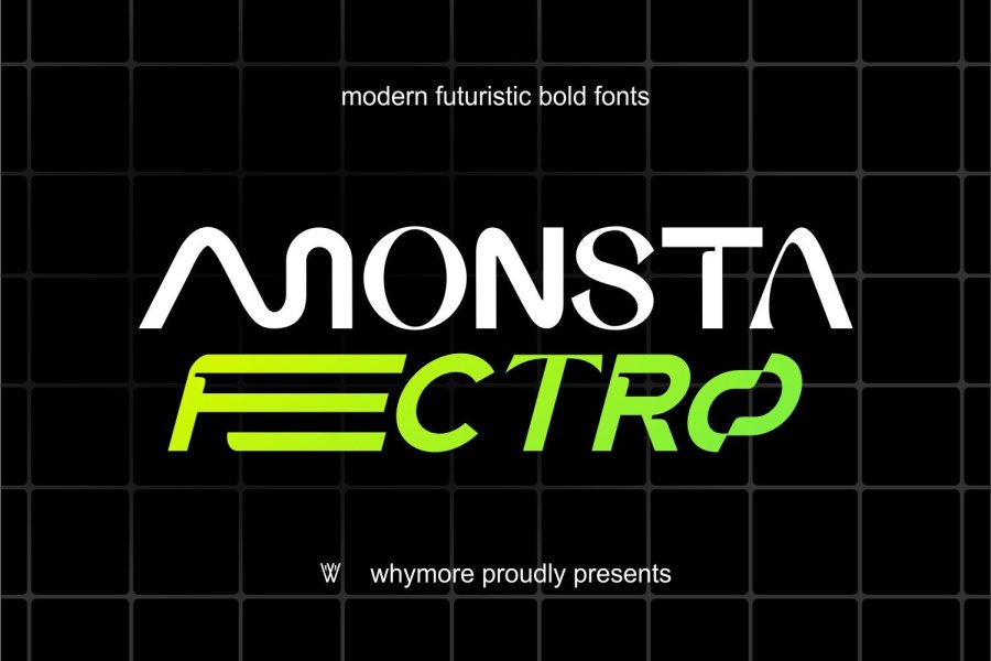 Monsta Fectro Geometric Sans Font