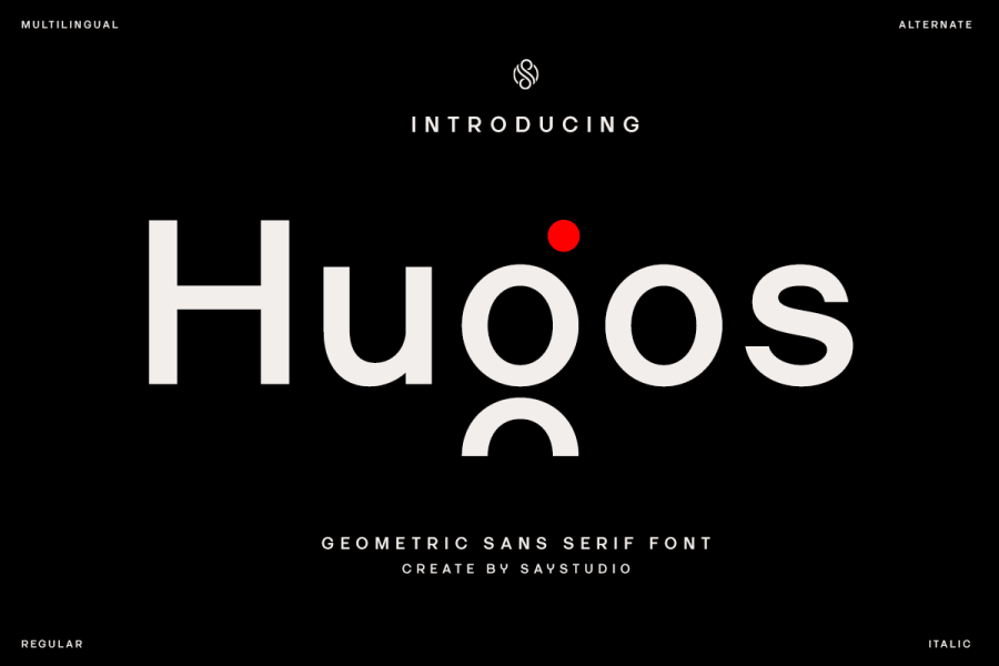 Hugos Geometric Sans Serif