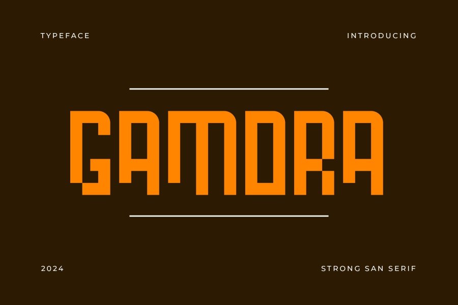 Gamora Geometric Sans Serif
