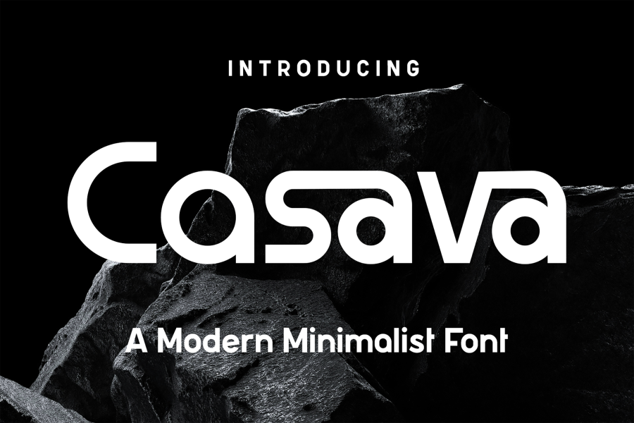 Casava Modern Sans Serif Font