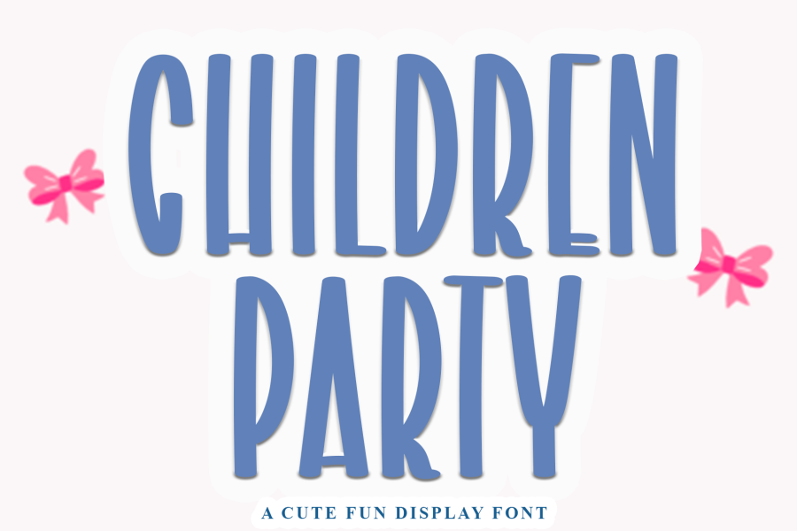 Children Party Decorative Font