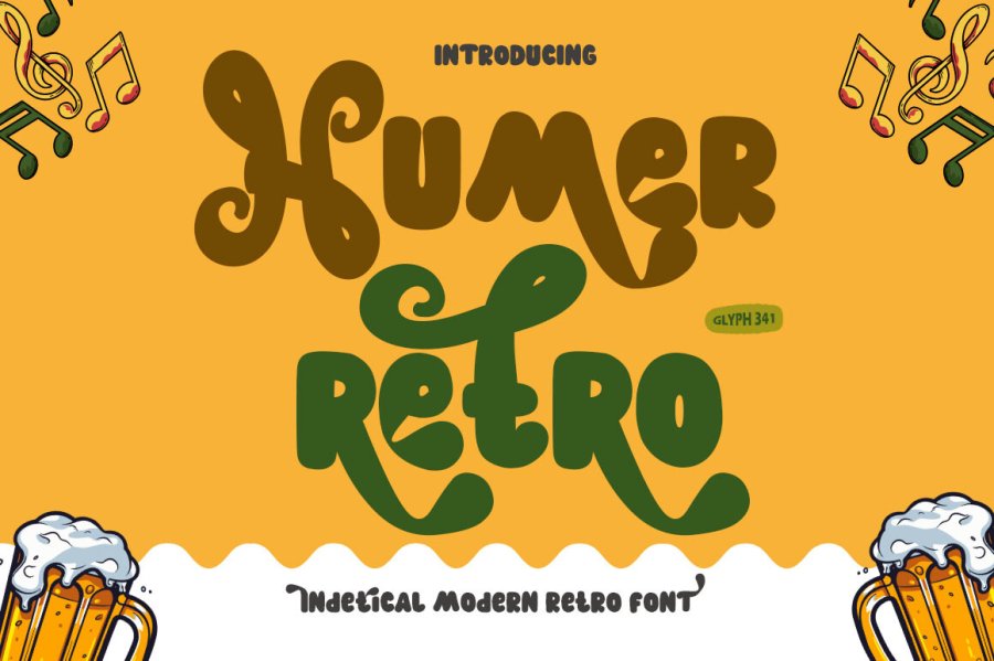 Humer Retro Bold Font