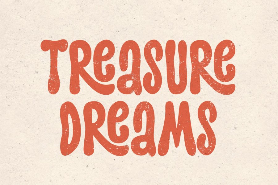 Treasure Dreams Retro Font