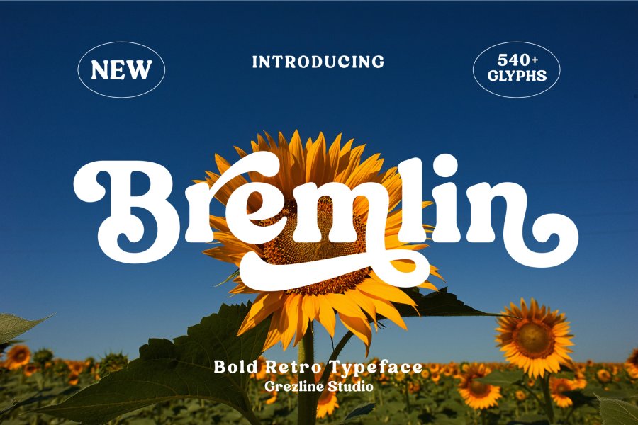 Bremlin Retro Bold Font