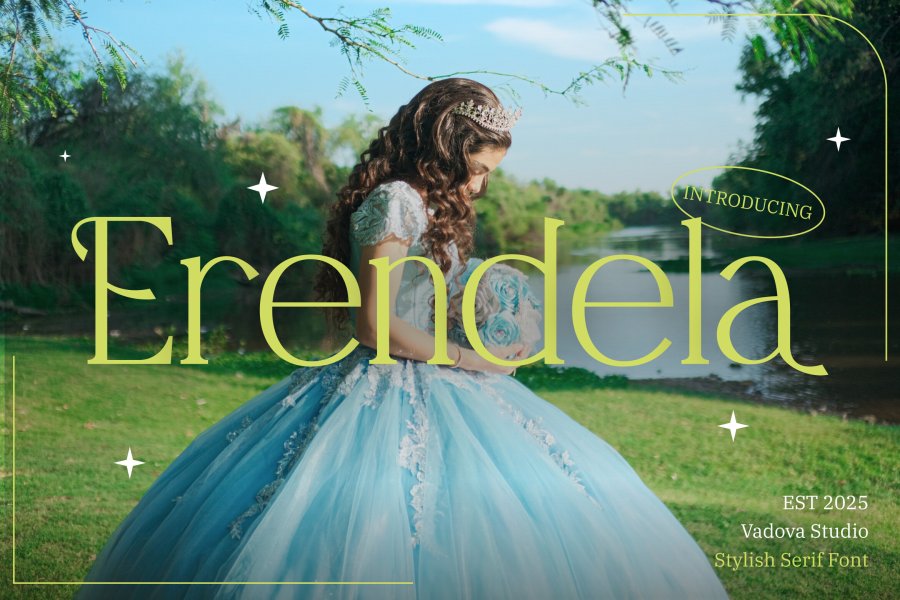 Erendela Elegant Serif Typeface