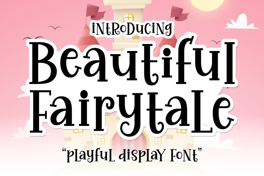 Beautiful Fairytale Display Font