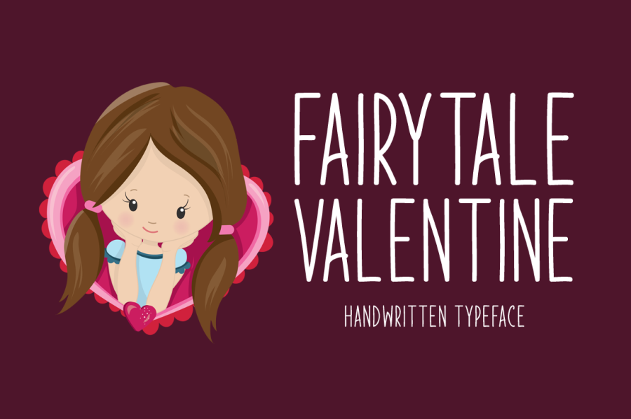 Fairytale Valentine Handwritten Font