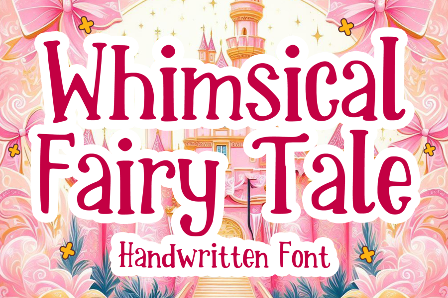 Whimsical Fairy Tale Handwritten Font