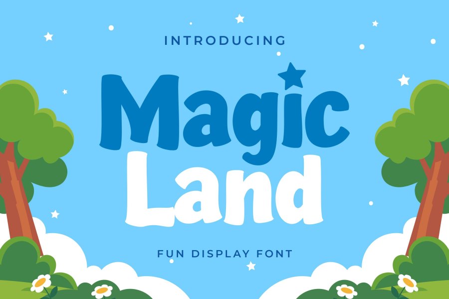 Magic Land Display Font