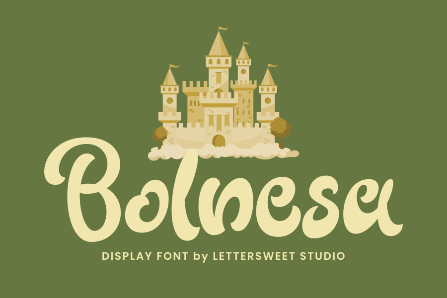 Bolnesa Playful Display Font