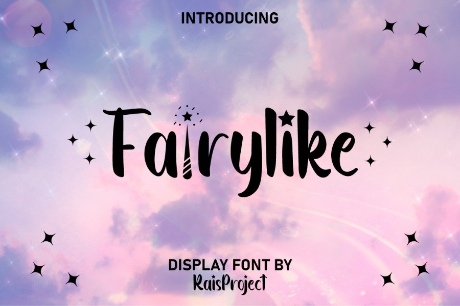 Fairylike Playful Display Font
