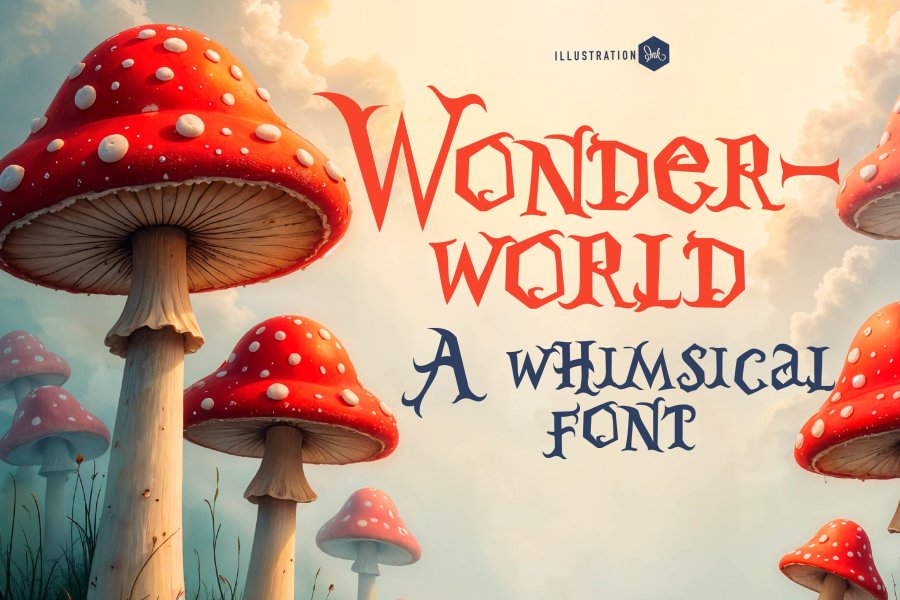 Wonderworld Fantasy Display Font