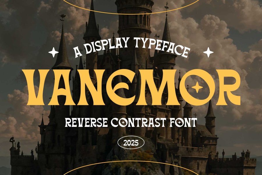 Vanemor Display Font