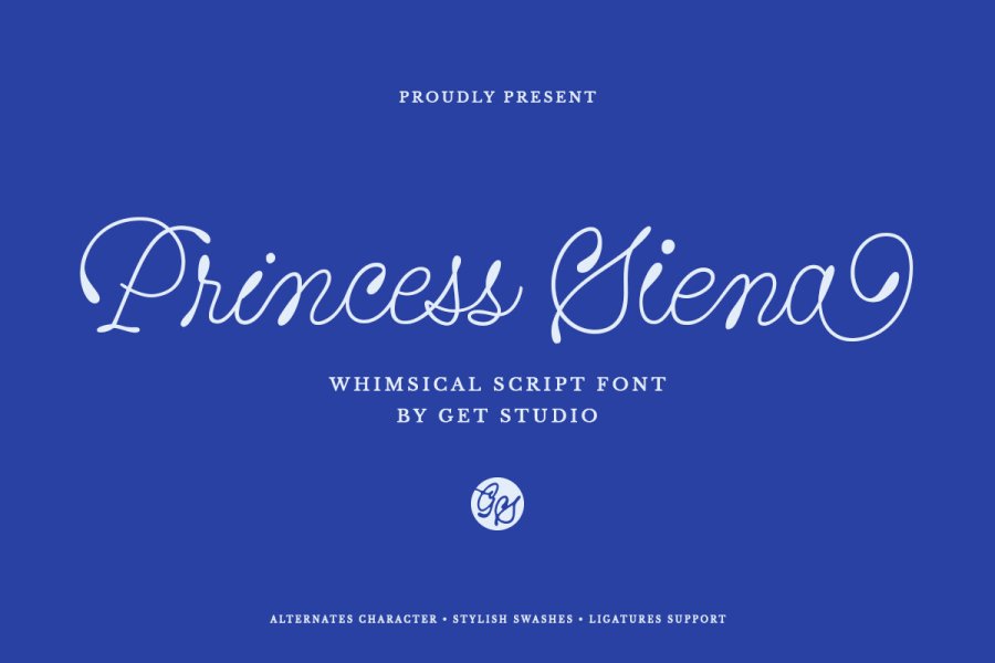 Princess Siena Script Font