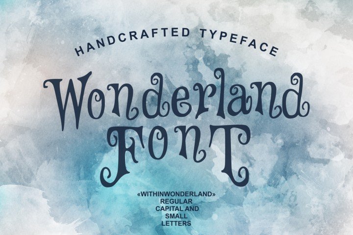 Wonderland Fantasy Typeface