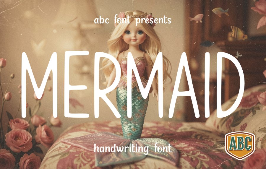 Mermaid Handwritten Font