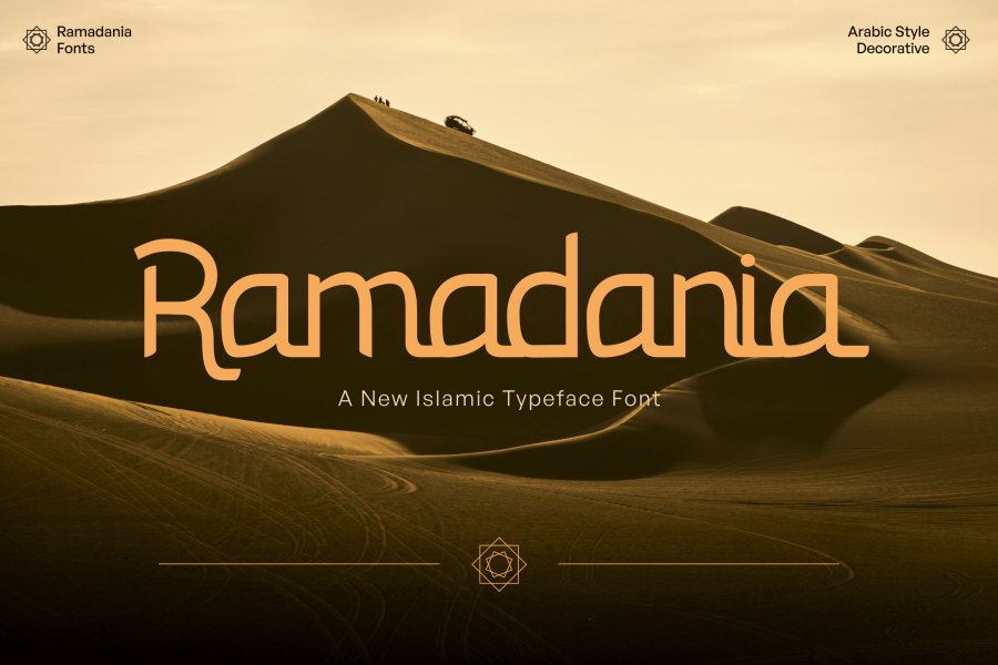 Ramadaniya Arabic Display Font