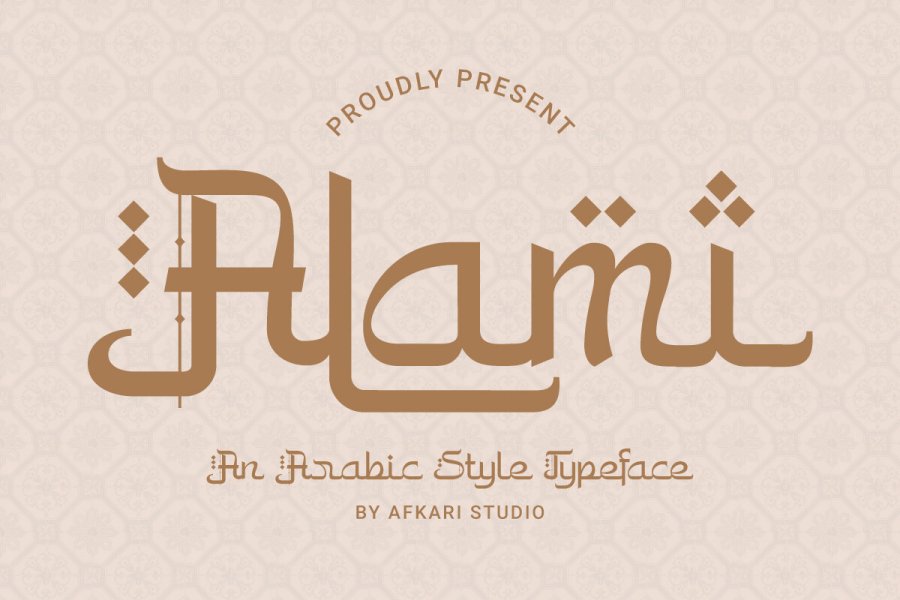 Alami Arabic Font