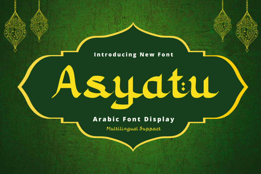 Asyatu Arabic Style Font
