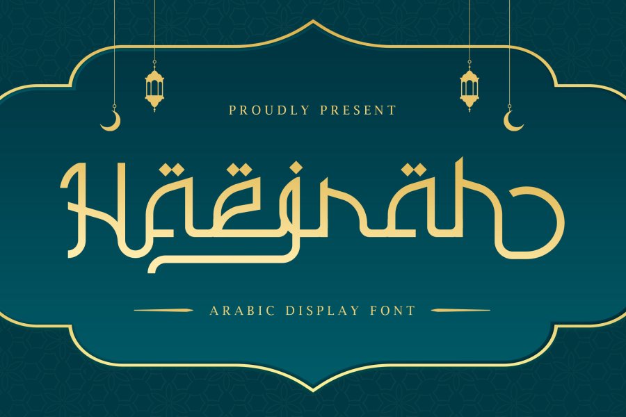 Haejrah Arabic Display Font